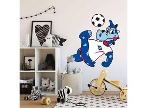 4063129105533 - Wandtattoo WALL-ART Fußball HSV Maskottchen Wandtattoos Gr B H T 80 cm x 87 cm x 01 cm bunt (mehrfarbig) Wandtattoo Wandtattoos Fußball