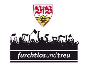 4063129106158 - Wandtattoo WALL-ART VfB Stuttgart Fans mit Logo Wandtattoos Gr B H T 100 cm x 40 cm x 01 cm - bunt (mehrfarbig) Wandtattoos Wandsticker selbstklebend entfernbar