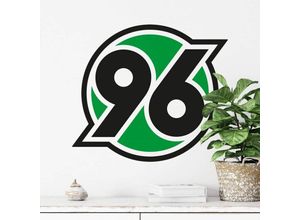 4063129106738 - Wandtattoo WALL-ART Fußball Hannover 96 Logo Wandtattoos Gr B H T 30 cm x 26 cm x 01 cm bunt (mehrfarbig) Wandtattoo Wandtattoos Fußball