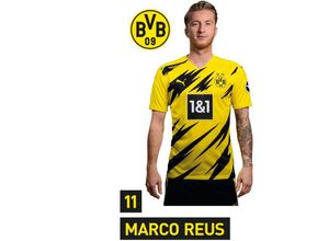 4063129107681 - Wandtattoo WALL-ART BVB Reus Portrait 2020 2021 Wandtattoos Gr B H T 33 cm x 60 cm x 01 cm bunt (mehrfarbig) Wandtattoo Wandtattoos Fußball