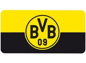 4063129108893 - Wandtattoo WALL-ART Borussia Dortmund Banner gelb Wandtattoos Gr B H T 150 cm x 75 cm x 01 cm bunt (mehrfarbig) Wandtattoos Wandsticker selbstklebend entfernbar