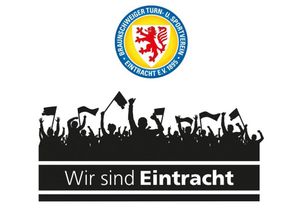 4063129110780 - Wandtattoo WALL-ART Eintracht Braunschweig Fans Logo Wandtattoos Gr B H T 100 cm x 90 cm x 01 cm bunt (mehrfarbig) Wandtattoos Wandsticker selbstklebend entfernbar