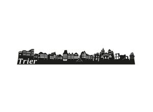 4063129125371 - Wandtattoo WALL-ART XXL Stadt Skyline Trier 120cm Wandtattoos Gr B H T 120 cm x 30 cm x 01 cm schwarz Wandtattoo Wandtattoos Geographie