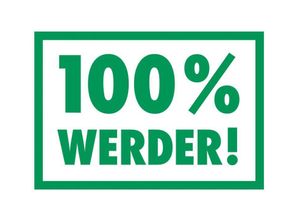 4063129126859 - Wandtattoo WALL-ART Werder Bremen 100% Wandtattoos Gr B H T 120 cm x 83 cm x 01 cm - grün Wandtattoos Wandsticker selbstklebend entfernbar