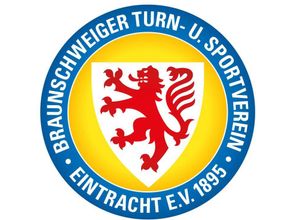 4063129127016 - Wandtattoo WALL-ART Eintracht Braunschweig Logo Wandtattoos Gr B H T 90 cm x 90 cm x 01 cm bunt (mehrfarbig) Wandtattoos Wandsticker selbstklebend entfernbar