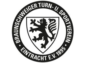 4063129127030 - Wandtattoo WALL-ART Eintracht Braunschweig Logo Wandtattoos Gr B H T 30 cm x 30 cm x 01 cm schwarz Wandtattoo Wandtattoos Fußball