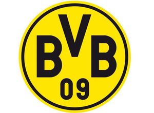 4063129127238 - Wandtattoo WALL-ART Fußball Borussia Dortmund Logo Wandtattoos Gr B H T 120 cm x 120 cm x 01 cm gelb Wandtattoos Wandsticker selbstklebend entfernbar