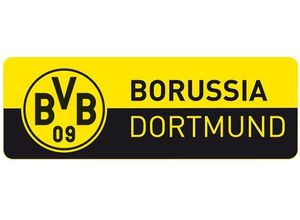 4063129127306 - Wandtattoo WALL-ART Fußball BVB 09 Logo Banner Wandtattoos Gr B H T 120 cm x 40 cm x 01 cm - gelb Wandtattoos Wandsticker selbstklebend entfernbar