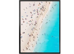 4063129174430 - Poster WALL-ART Strand Zakynthos Bilder Gr B H T 50 cm x 60 cm x 01 cm Strand 1 St bunt Poster Poster Wandbild Bild Wandposter