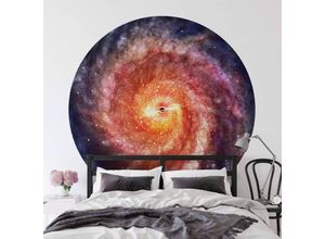 4063129195565 - Runde Fototapete Aerroscape Universum Tapete Galaxie Vliestapete Wandbild ø 188cm - bunt