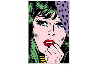 4063129225019 - XXL Poster Retro Comic Illustration Pop Art Wandposter Kinderzimmer 115x175cm - bunt