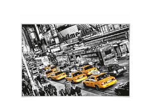 4063129225132 - Wizard Genius - xxl Poster New York Cabs usa Taxi großes Wandposter Kinderzimmer 175x115cm - bunt