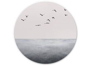 4063129255733 - K&l Wall Art - Alu-Dibond-Poster Rund Metalloptik Wandbild Wellness Stille Meer Feng Shui Deko Kubistika ø 30cm - weiß 4063129255733 - K&l Wall Art - Alu-Dibond-Poster Rund Metalloptik Wandbild Wellness Stille Meer Feng Shui Deko Kubistika ø 30cm - weiß
