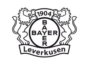 4063129329496 - Bayer 04 Leverkusen - Fußball Wandtattoo Logo Schwarz Löwe Bundesliga Verein Wandbild selbstklebend 140x108cm - schwarz