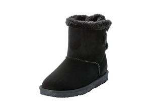 4063134049457 - Große Größen Schlupfboots mit verstellbarem Riegel schwarz Gr40