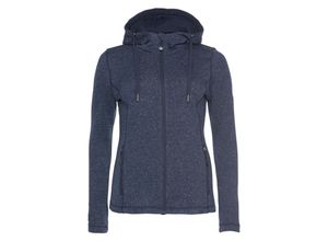 4063134151921 - Große Größen Strickfleecejacke marine meliert Gr44 46