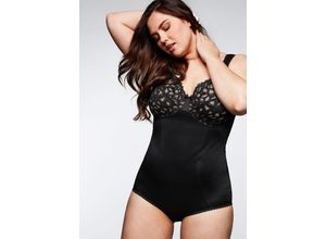 4063134474839 - Große Größen Body ohne Bügel mit leichtem Shape-Effekt schwarz Gr85G