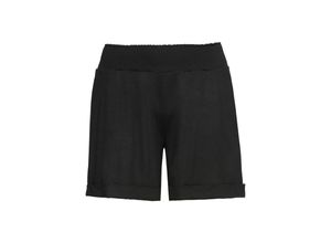 4063134560624 - Große Größen Strandshorts mit breitem Smokbund schwarz Gr44