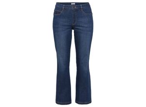 4063135135715 - Große Größen Stretch-Jeans mit ausgestellter Saumweite blue Denim Gr24