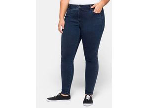 4063135928089 - Große Größen Skinny Jeans mit »Ultimate Stretch« wächst bis 3 Gr mit dark blue Denim Gr1