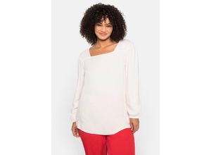 4063136078660 - Große Größen Tunika mit Karree-Ausschnitt und Seitenschlitzen cremerosé Gr50 4063136078660 - Große Größen Tunika mit Karree-Ausschnitt und Seitenschlitzen cremerosé Gr50