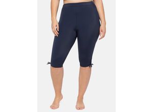 4063136115532 - Große Größen Badehose mit Raffung Shape-Caprischnitt marine Gr52