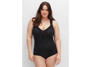 4063136465569 - Große Größen Body ohne Bügel mit Mesh-Details schwarz Gr95C