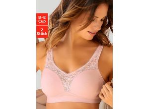 4063136584567 - Große Größen Entlastungs-BH rosé+weiß Gr80B