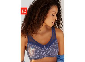 4063136587247 - Große Größen Entlastungs-BH blau+weiß Gr100C