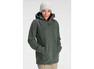 4063136645473 - Große Größen Fleecejacke grün Gr40