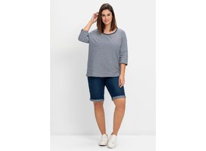 4063136854226 - Große Größen Jeans-Bermudas mit Gummibund im Doppelpack blue Denim+dark blue Denim Gr40