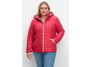 4063136894185 - Große Größen Leichte Steppjacke mit abnehmbarer Kapuze orchidee Gr42 4063136894185 - Große Größen Leichte Steppjacke mit abnehmbarer Kapuze orchidee Gr42