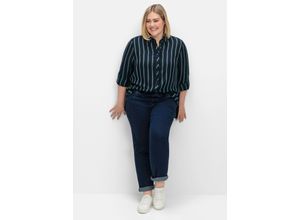 4063136895274 - Große Größen Bodyforming Jeans mit Gummibund und Shaping-Einsatz dark blue Denim Gr54 4063136895274 - Große Größen Bodyforming Jeans mit Gummibund und Shaping-Einsatz dark blue Denim Gr54