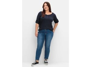 4063136896073 - Große Größen Schmale Jeans in Curvy-Schnitt VERENA blue Denim Gr44