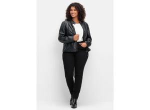 4063137005474 - Große Größen Skinny Stretch-Jeans mit Bodyforming-Effekt black Denim Gr54 4063137005474 - Große Größen Skinny Stretch-Jeans mit Bodyforming-Effekt black Denim Gr54