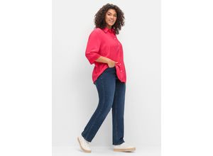 4063137011666 - Große Größen Gerade Jeans mit TruTemp365® Fasern dark blue Denim Gr54