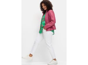 4063137015039 - Große Größen Jeggings mit breitem Gummibund white Denim Gr46