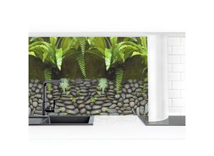 4063307333062 - Micasia - Küchenrückwand - Steinwand mit Pflanzen Größe HxB 70x50cm Material Smart 4063307333062 - Micasia - Küchenrückwand - Steinwand mit Pflanzen Größe HxB 70x50cm Material Smart