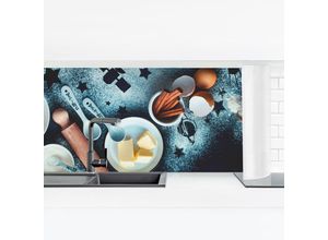 4063307744806 - Micasia - Küchenrückwand - Backen für Sterngucker Größe HxB 100cm x 350cm Material Smart