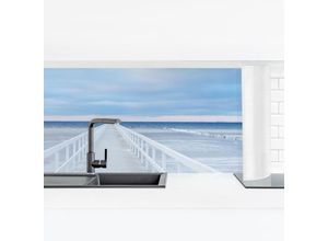 4063307745629 - Micasia - Küchenrückwand - Brücke in Schweden Größe HxB 80cm x 280cm Material Smart