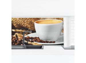4063307771062 - Micasia - Küchenrückwand - Kaffee am Morgen Größe HxB 40x140cm Material Smart