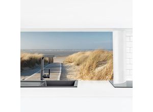 4063307776241 - Micasia - Küchenrückwand - Ostsee Strand Größe HxB 40x140cm Material Smart