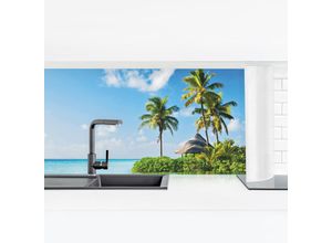 4063307783102 - Micasia - Küchenrückwand - Tropisches Paradies Größe HxB 40x140cm Material Smart