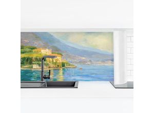 4063307789715 - Küchenrückwand - Italienische Landschaft - Meer Größe HxB 70x245cm Material Smart