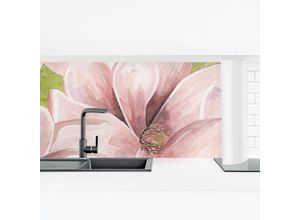 4063307790520 - Micasia - Küchenrückwand - Magnolie errötet ii Größe HxB 40x140cm Material Smart