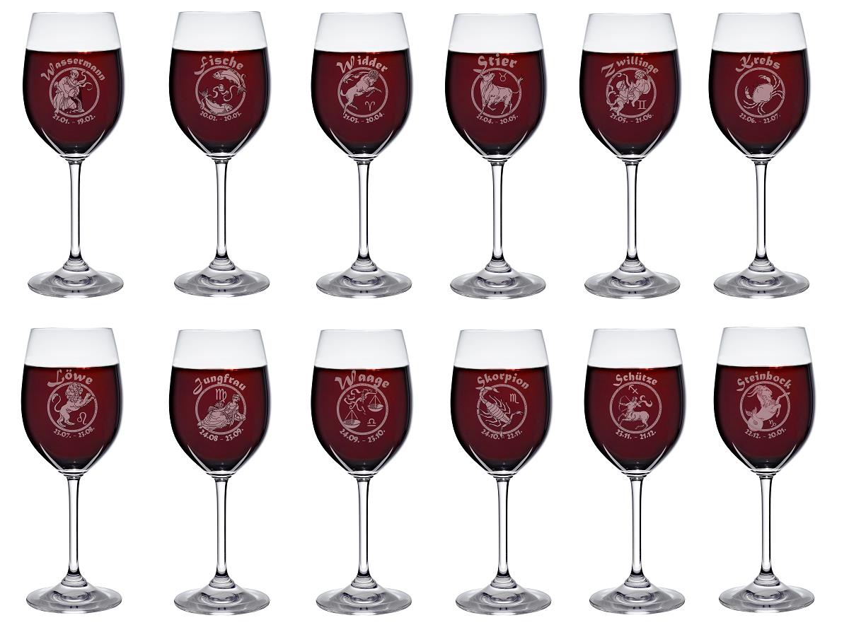 4063325012970 - Weinkelch 300ml mit Sternzeichen Fische