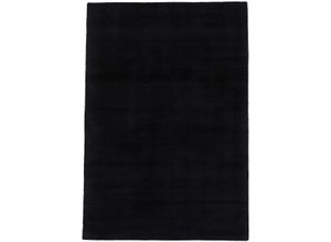 4063375023131 - Teppich CARPETFINE Ava Viskoseteppich Teppiche Gr B L 140 cm x 200 cm 13 mm 1 St schwarz Esszimmerteppiche Seidenoptik leichter Glanz auch als Läufer erhältlich