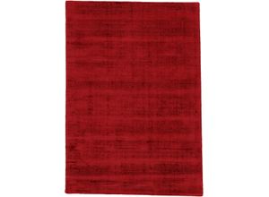 4063375023612 - Teppich CARPETFINE Ava Viskoseteppich Teppiche Gr B L 140 cm x 200 cm 13 mm 1 St rot Esszimmerteppiche Seidenoptik leichter Glanz auch als Läufer erhältlich