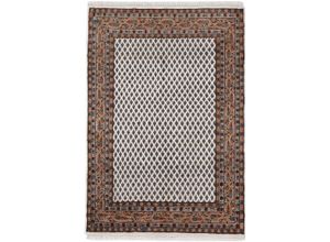 4063375029829 - Orientteppich WOVEN ARTS Orientteppich Mir Teppiche Gr B L 120 cm x 180 cm 15 mm 1 St beige (creme) Orientalische Muster handgeknüpft Wohnzimmer reine Wolle