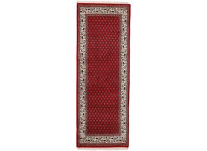 4063375030030 - Läufer WOVEN ARTS Orientteppich Mir Teppiche Gr B L 80 cm x 250 cm 15 mm 1 St rot Teppichläufer handgeknüpft Wohnzimmer reine Wolle